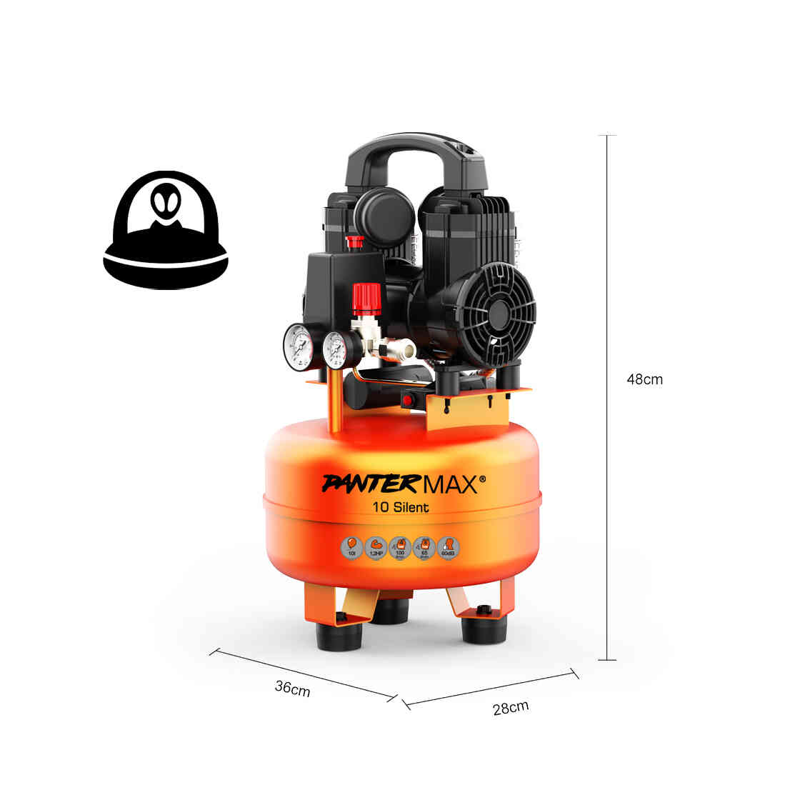 Kompresor PANTERMAX Air Flow 10 Silent URL adresa